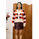 Frnch strickjacke multicolor 2