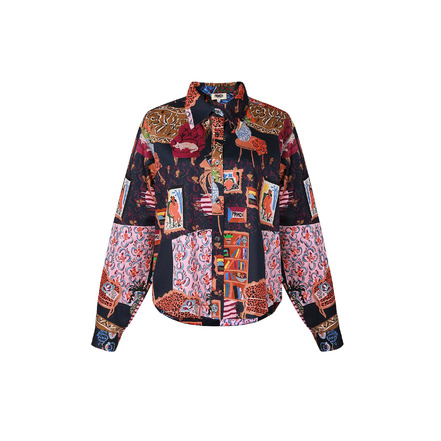 Frnch bluse multicolor