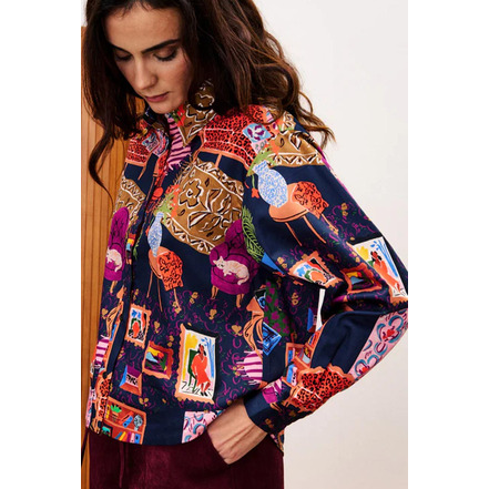Frnch bluse multicolor
