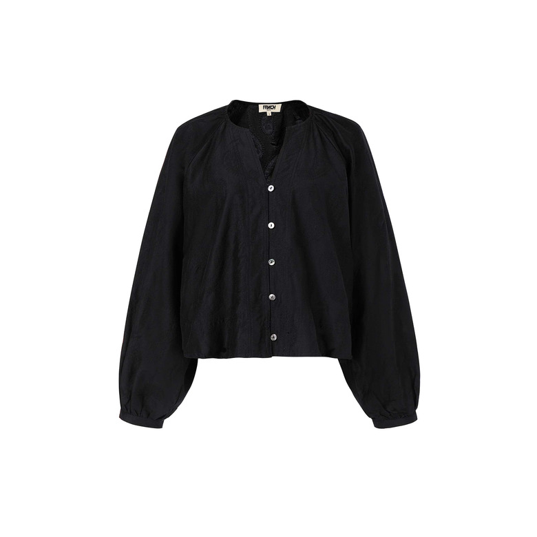 Frnch blouse black