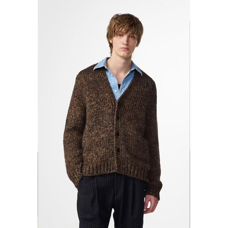 Nn.07 cardigan brown 2