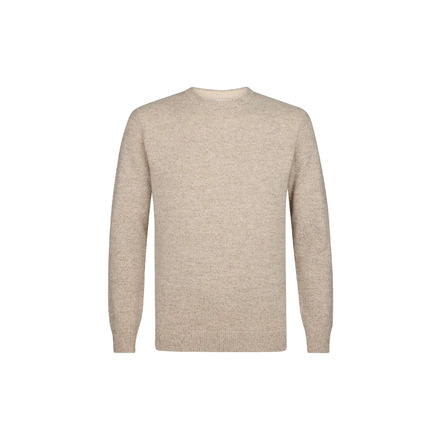 Profuomo sweater lightbrown