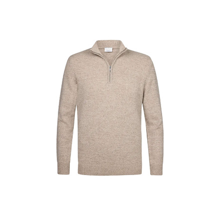 Profuomo sweater lightbrown