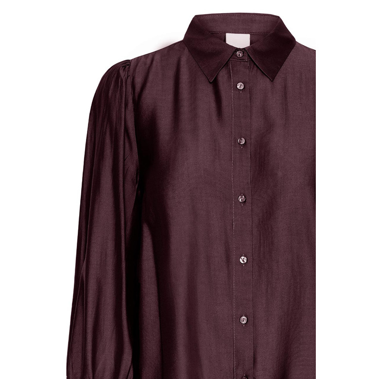 Ichi blouse bordeaux 2