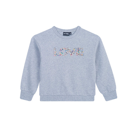 Someone Junior Meisjes sweater grau