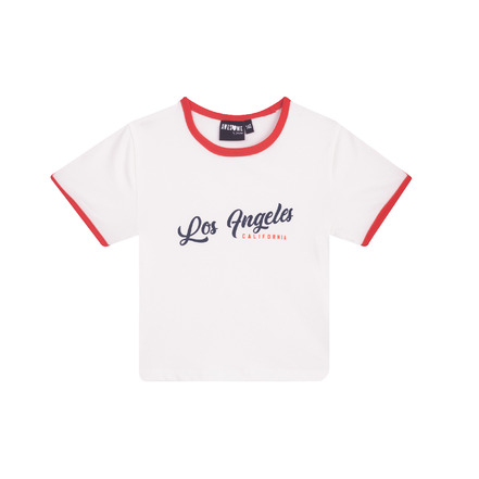Someone Junior Meisjes t-shirt ecru