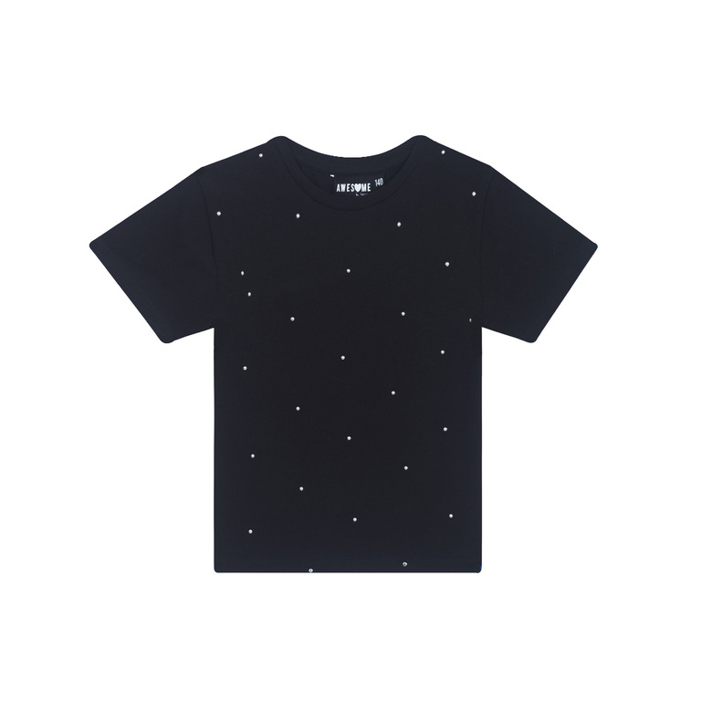 Someone Junior Meisjes t-shirts black