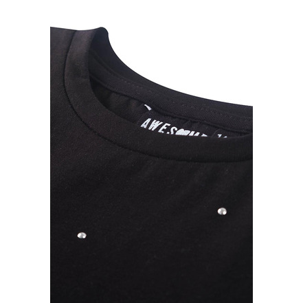 Someone Junior Meisjes t-shirt schwarz
