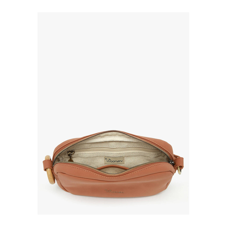 Woomen Vegan crossbody brown 3