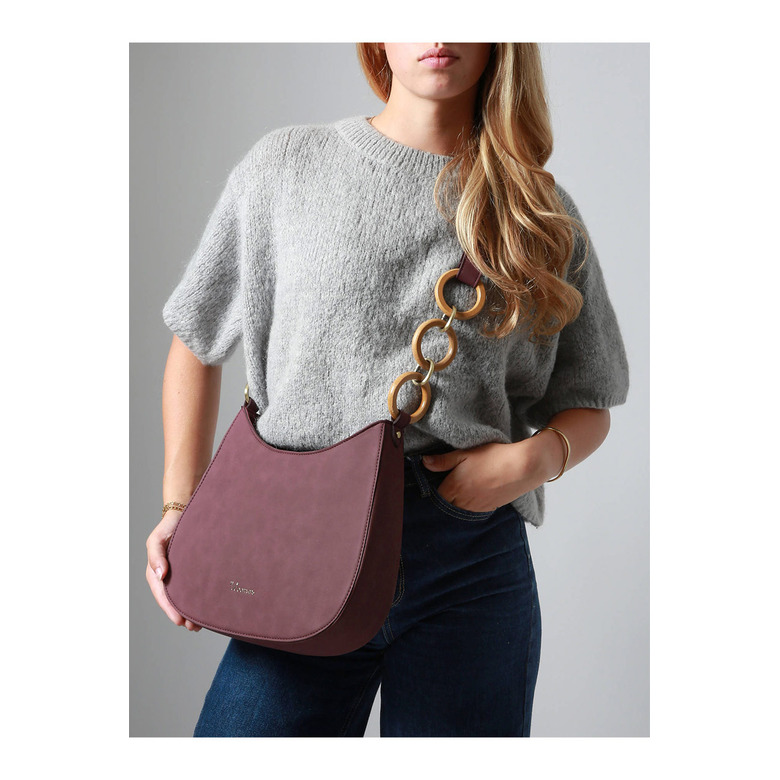 Woomen Vegan crossbody violet 4