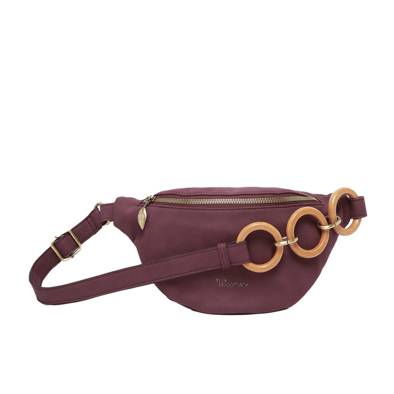 Woomen Vegan sac bandoulière violet 1