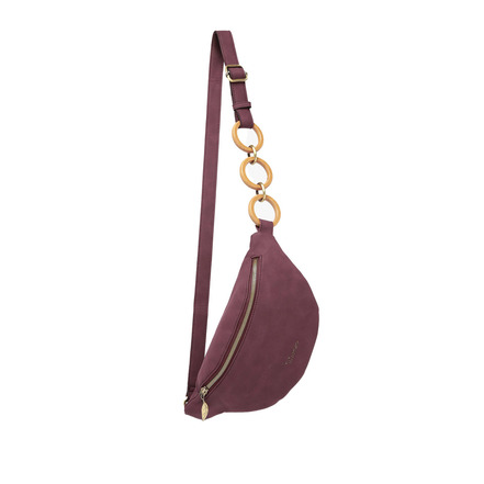 Woomen Vegan crossbody paars