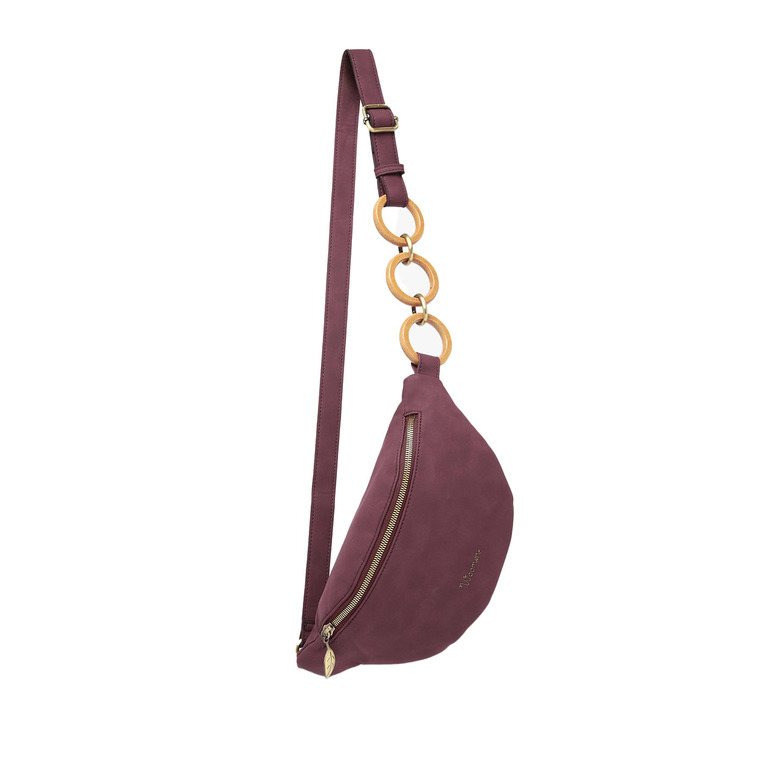 Woomen Vegan sac bandoulière violet 2