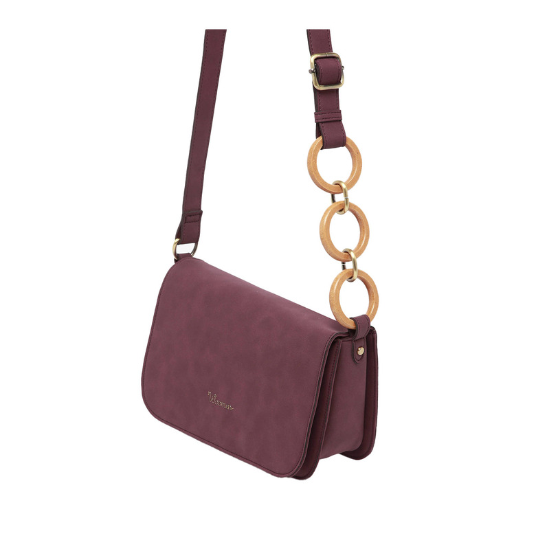 Woomen Vegan crossbody violet 2