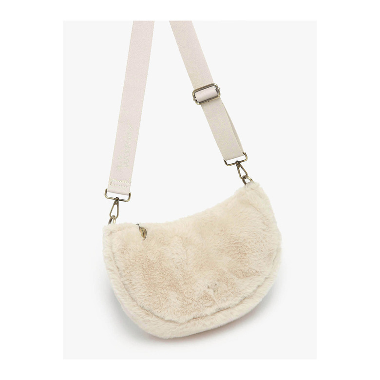 Woomen Vegan crossbody ecru 2