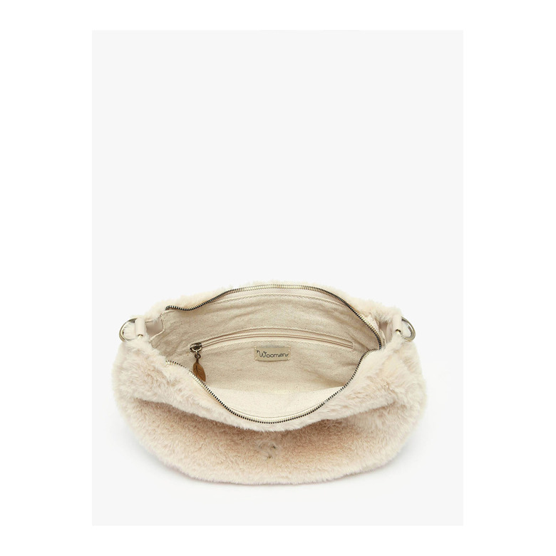 Woomen Vegan crossbody ecru 3