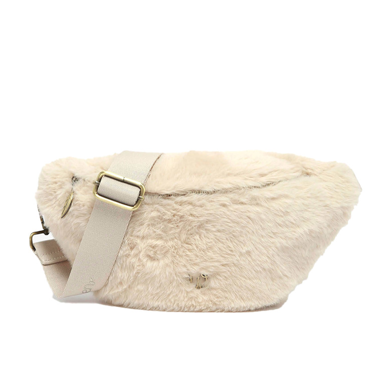 Woomen Vegan crossbody ecru