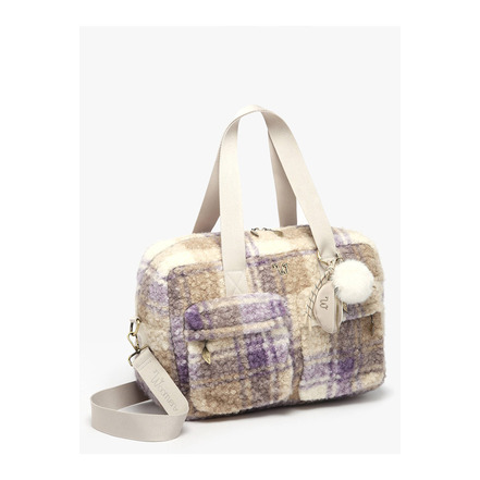 Woomen Vegan shopper violet