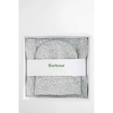 Barbour mütze grau