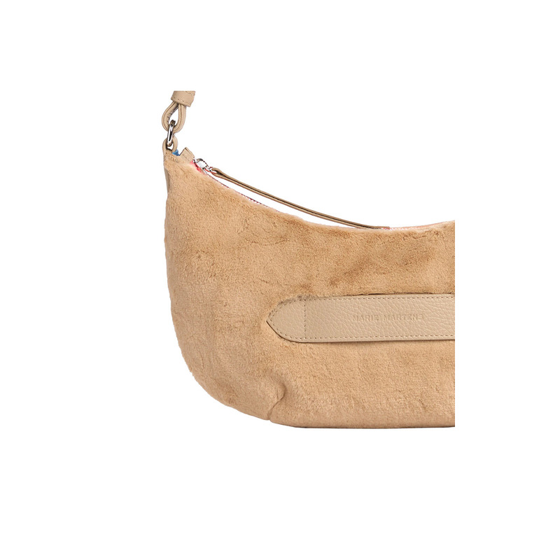 Marie Martens schoudertas beige 3