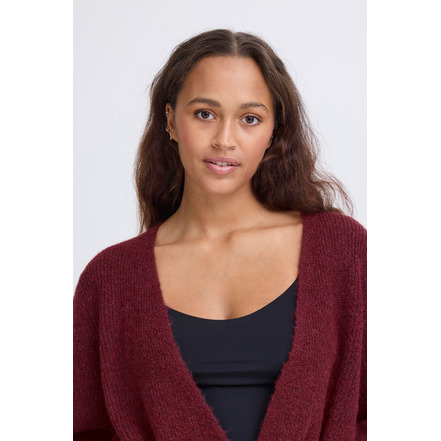 Ichi cardigan bordeaux