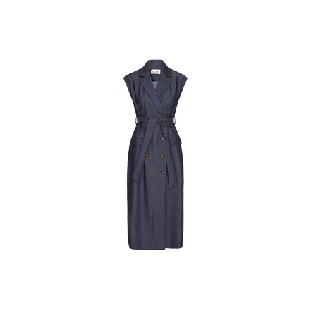 Ichi jurk blauw