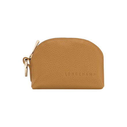 Longchamp wallet camel