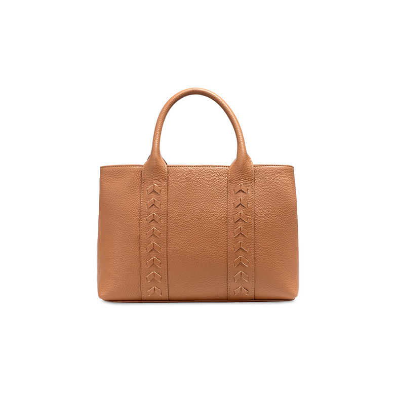 Crinkles Sibel handbag camel 3