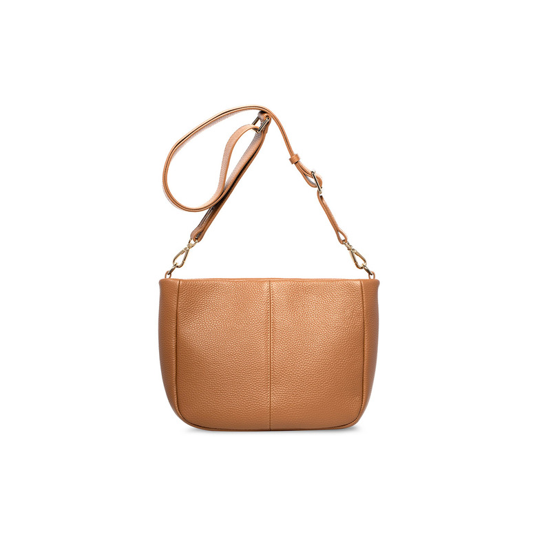 Crinkles Sibel crossbody camel 3