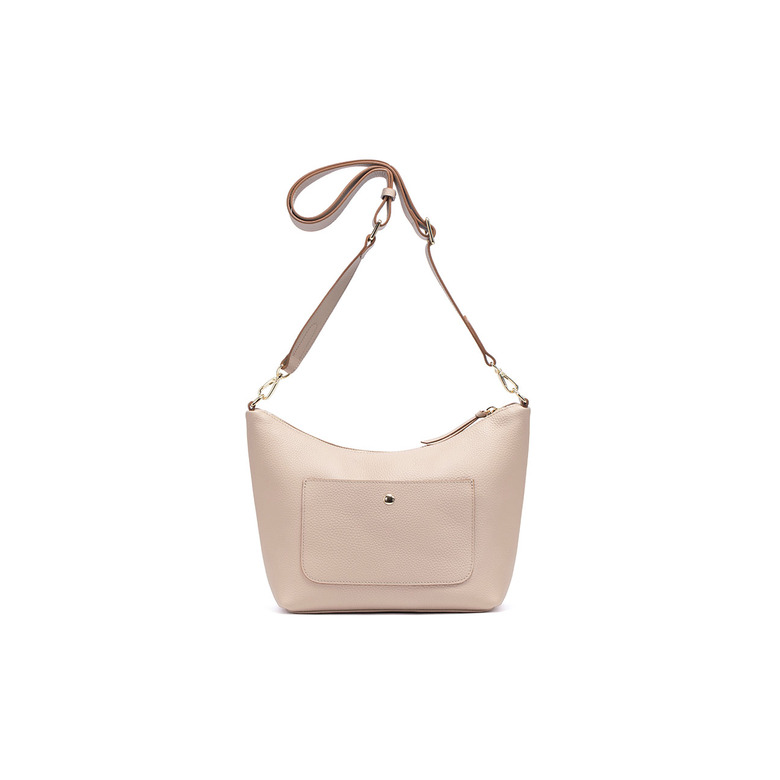 Crinkles Sibel crossbody ecru 2