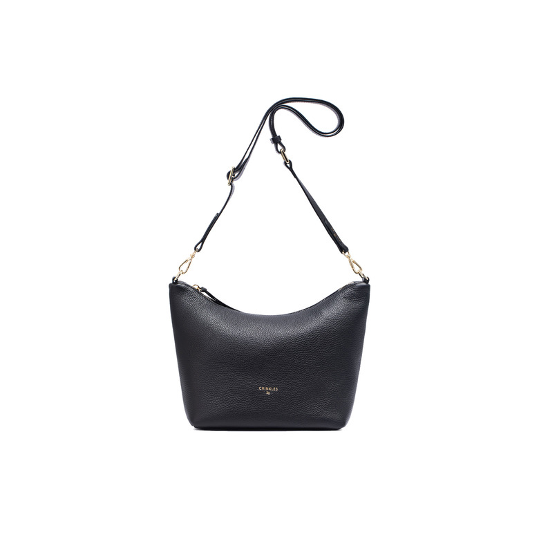 Crinkles Sibel crossbody black 1