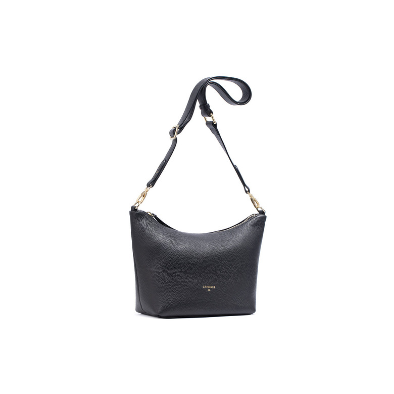 Crinkles Sibel crossbody black 2
