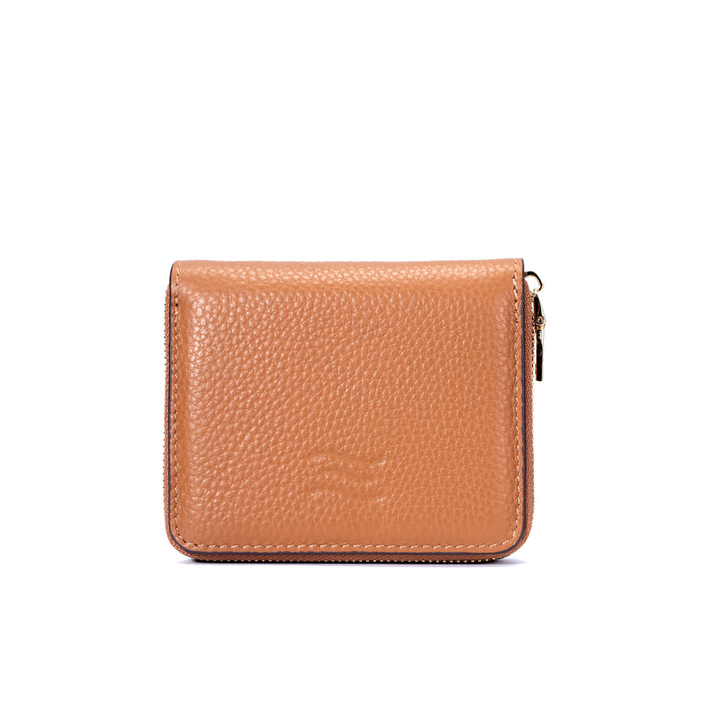 Crinkles Sibel wallet camel 1