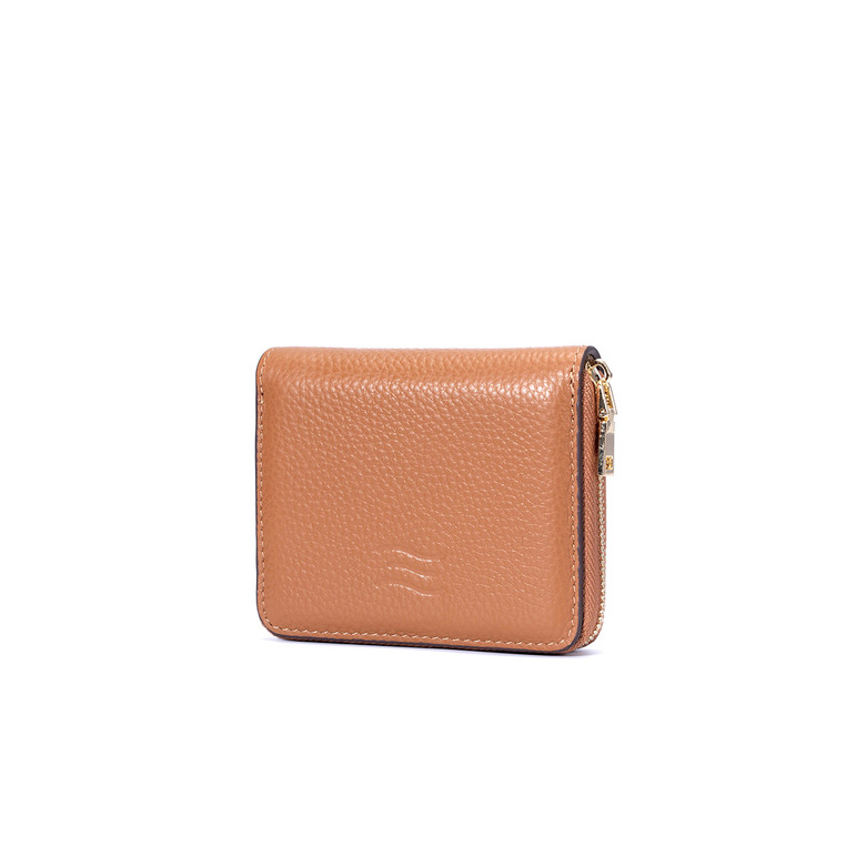 Crinkles Sibel wallet camel 3
