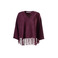 Herzen's Angelegenheit poncho bordeaux