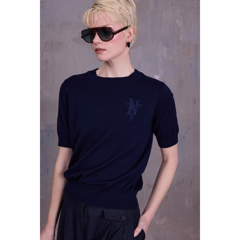 Nathalie Vleeschouwer trui blauw 2