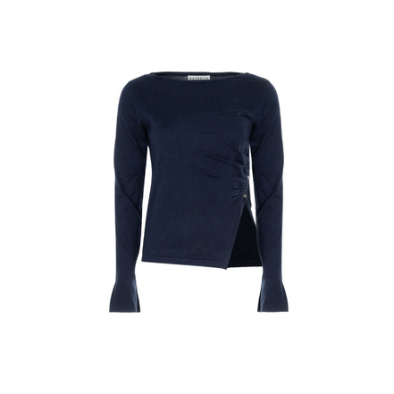 Nathalie Vleeschouwer trui blauw