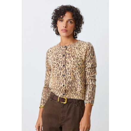 Suncoo strickjacke beige