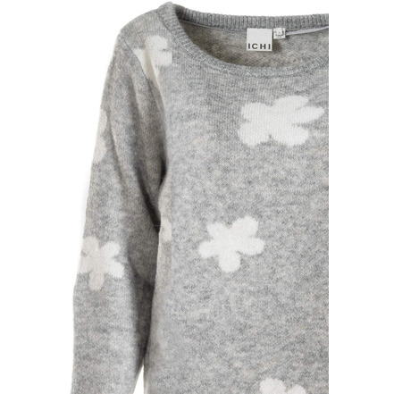 Ichi pullover grau