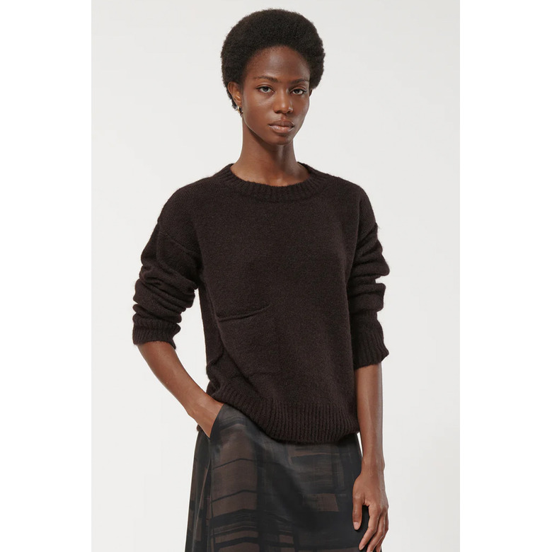 Humility sweater brown 2