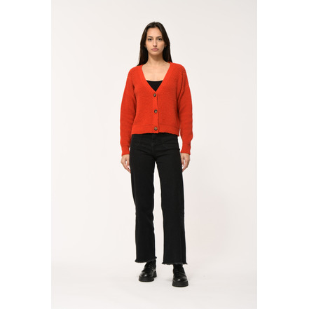 La Fee Maraboutee cardigan oranje