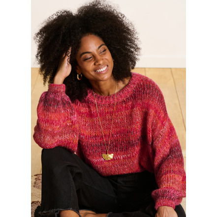 La Fee Maraboutee pull rose