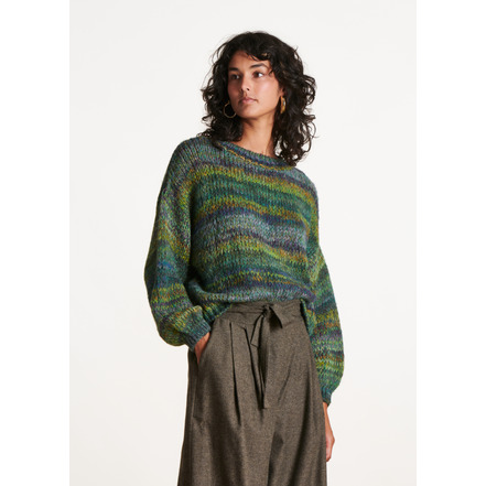 La Fee Maraboutee pull vert