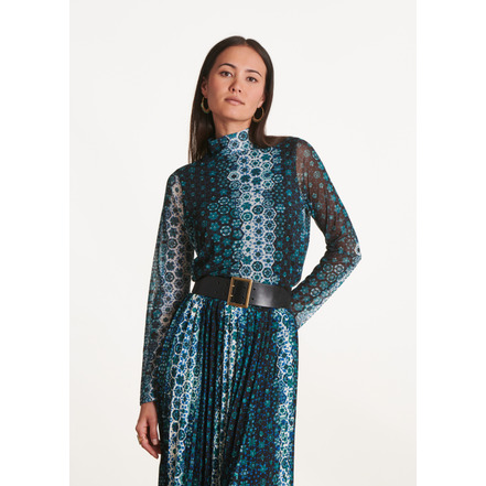 La Fee Maraboutee bluse blau
