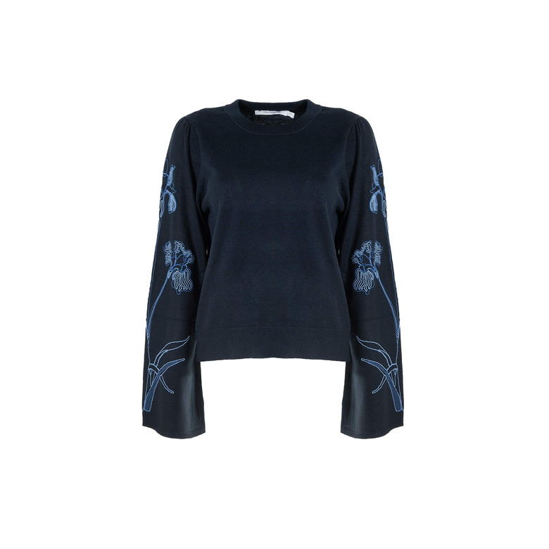 La Fee Maraboutee pullover blau