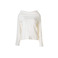 La Fee Maraboutee pullover ecru 1