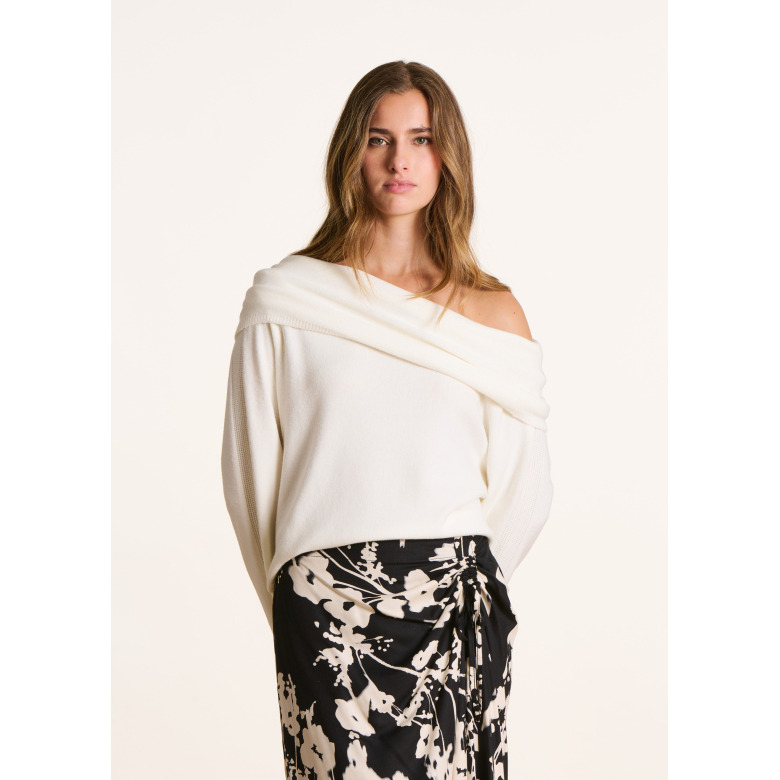 La Fee Maraboutee pullover ecru 2