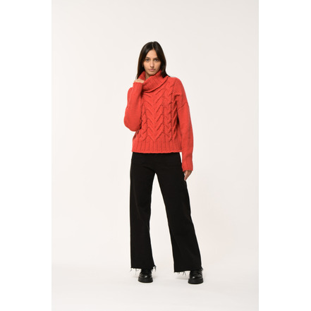 La Fee Maraboutee pull rouge