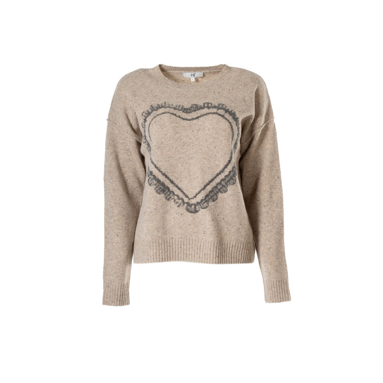 Jeff trui beige