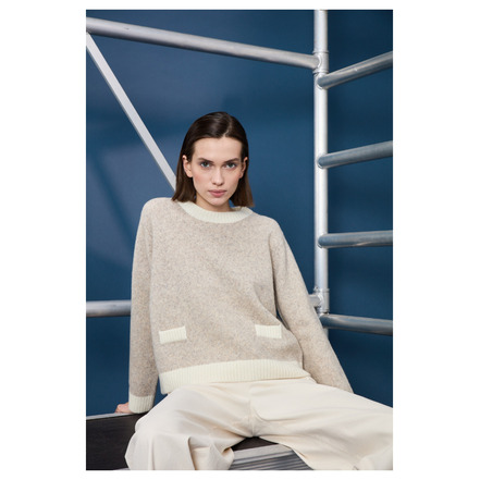 Jeff pullover beige